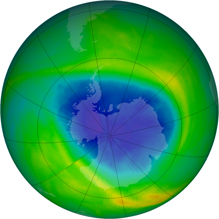 Ozone Map 1983-10-22